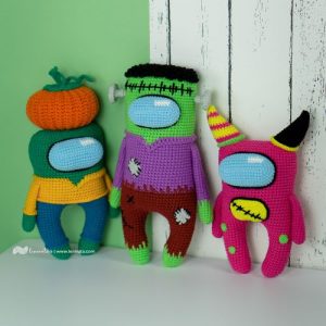 Among Us Pokemon Crochet Patterns - Lennutas Shop