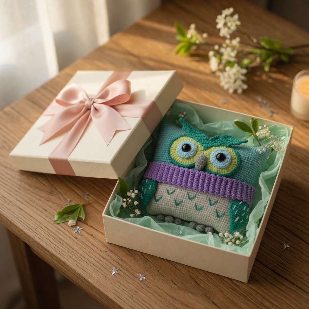crochet owl