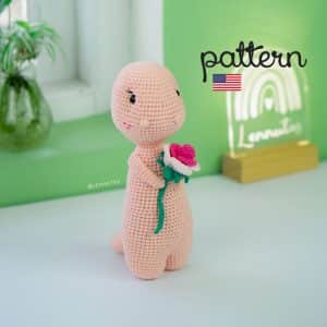 crochet dino pattern