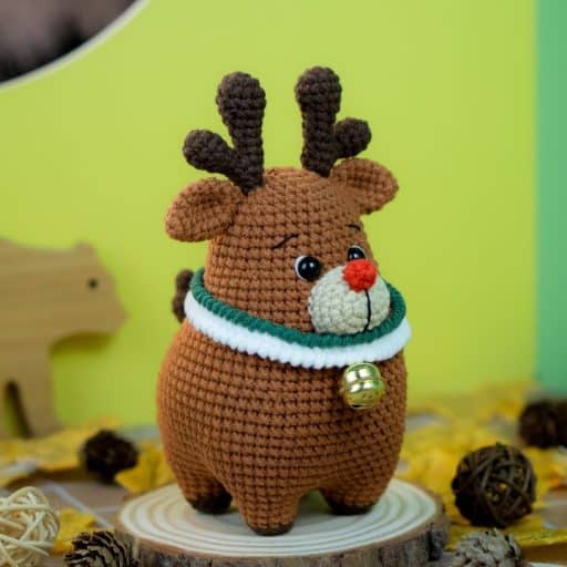 reindeer crochet pattern