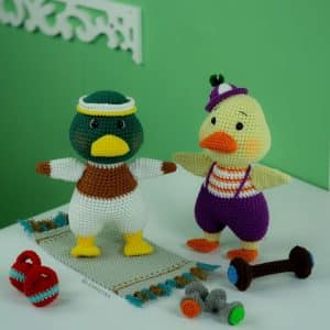 crochet duck